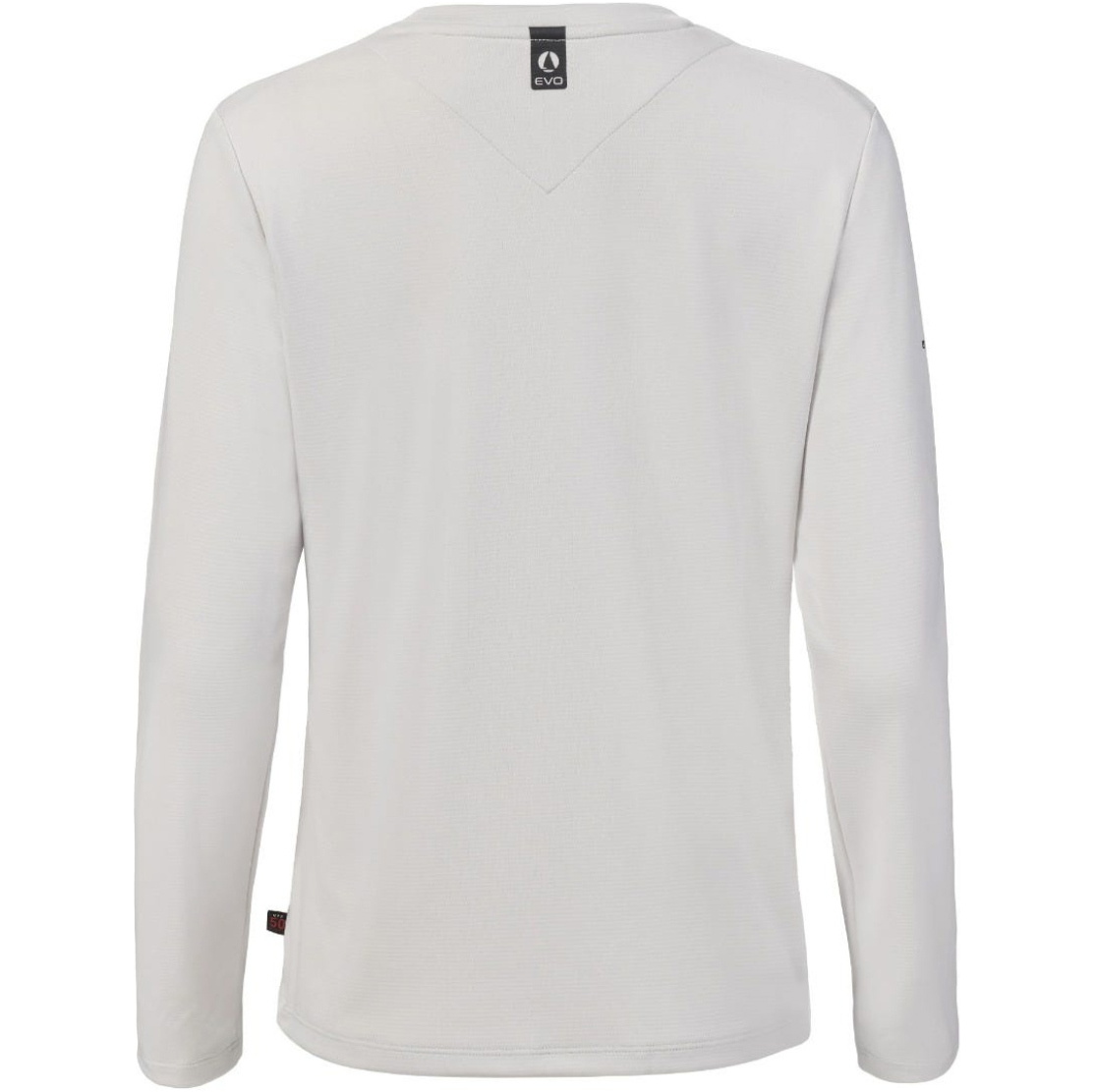 2026 Musto Mujer Evo Crew Camiseta De Manga Larga Con Protección Solar 82445 - Platinum